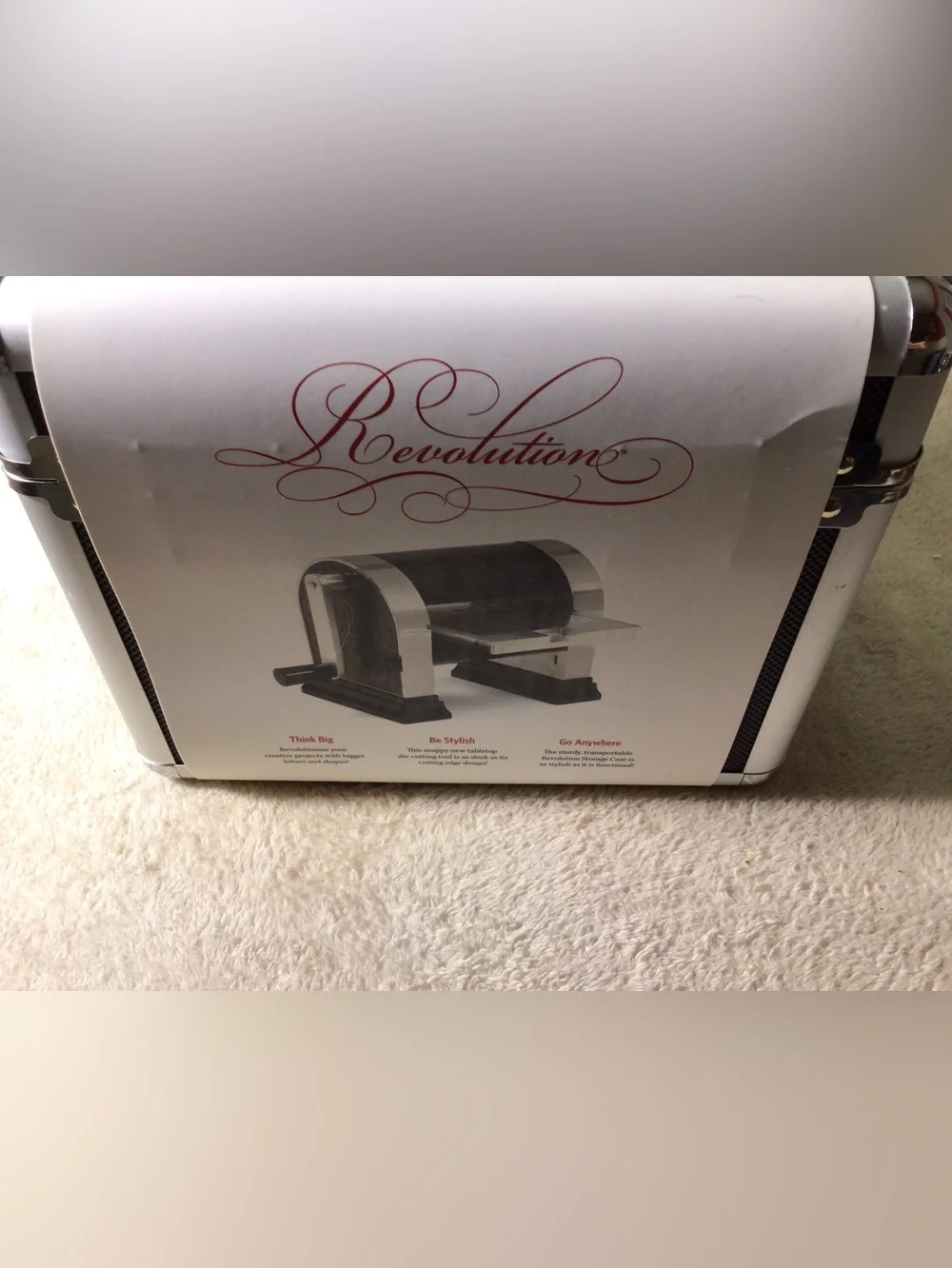 Revolution Compact Die-Cutting Machine in Black & Silver